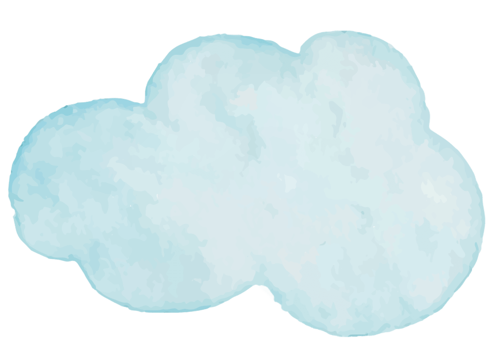 imagen nube azul